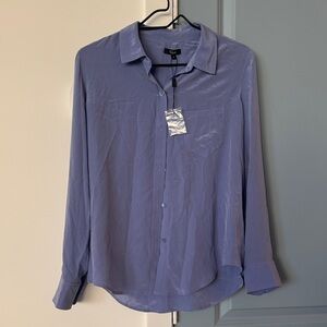 Rails long sleeve  100% Silk top